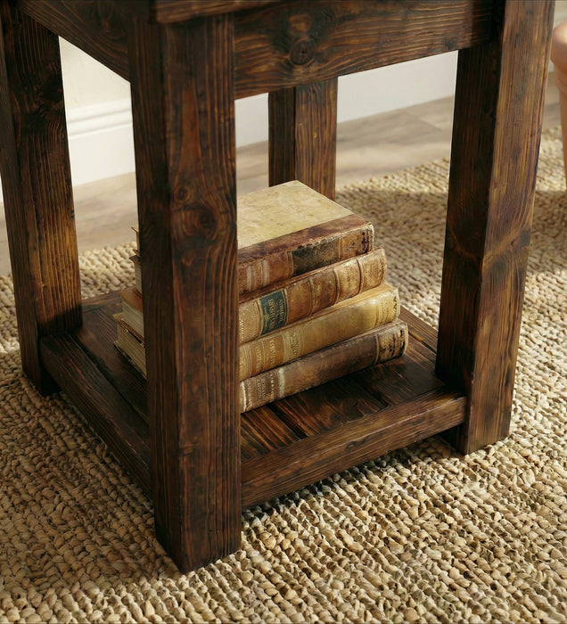Zing Solid Wood End Table