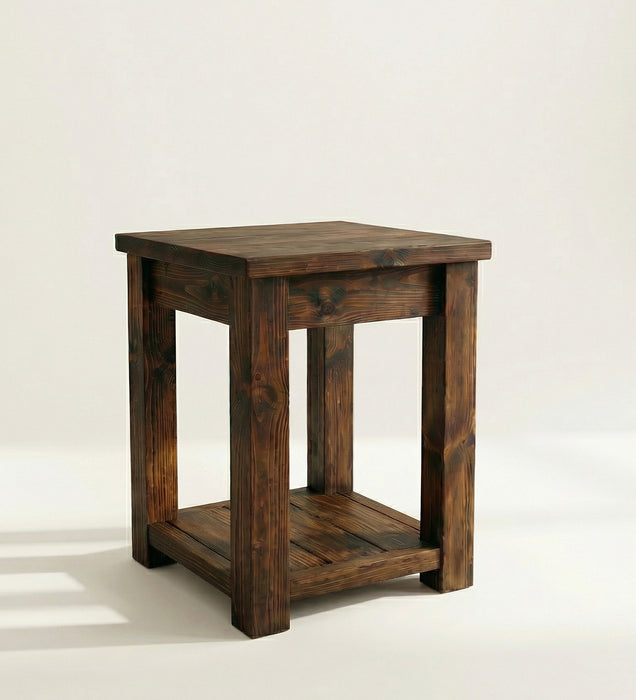 Zing Solid Wood End Table
