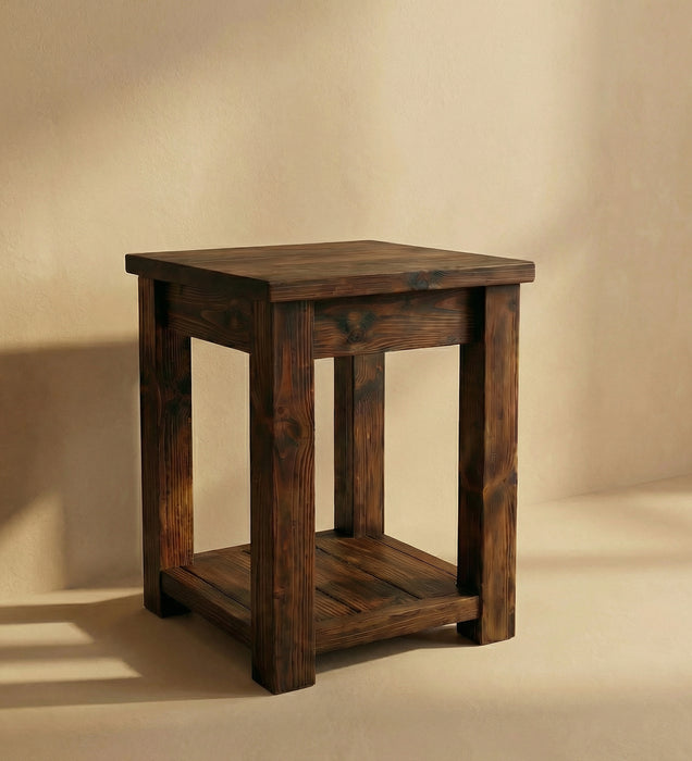 Zing Solid Wood End Table