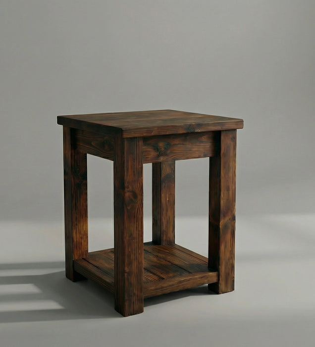 Zing Solid Wood End Table