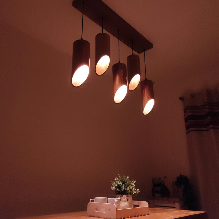 Cedar Brown 5 Series Hanging Lamp