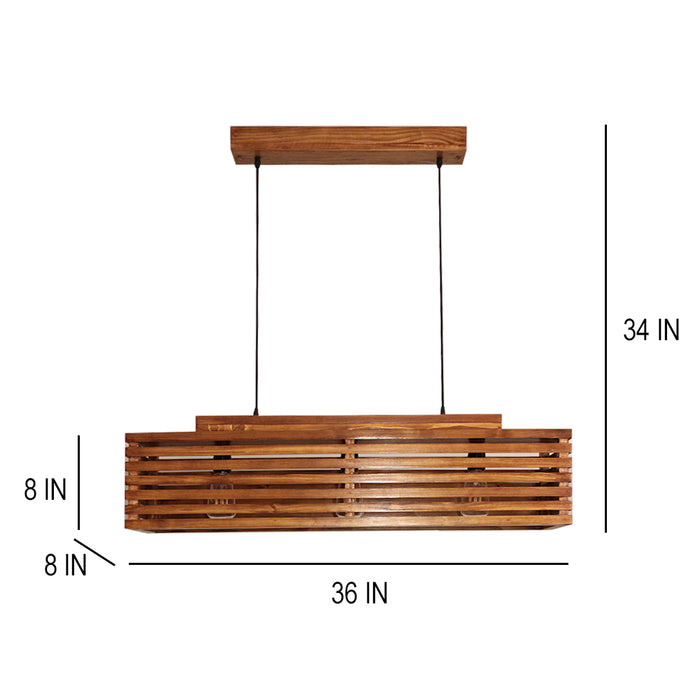 Elegant 36 Centrum Brown Series Hanging Lamp