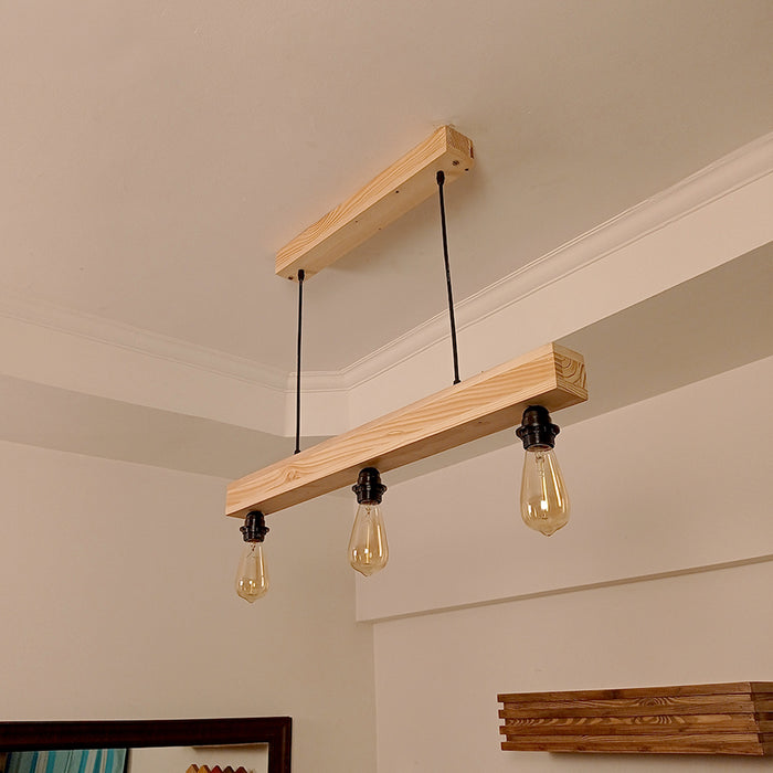 Tavern Beige Wooden Series Hanging Lamp