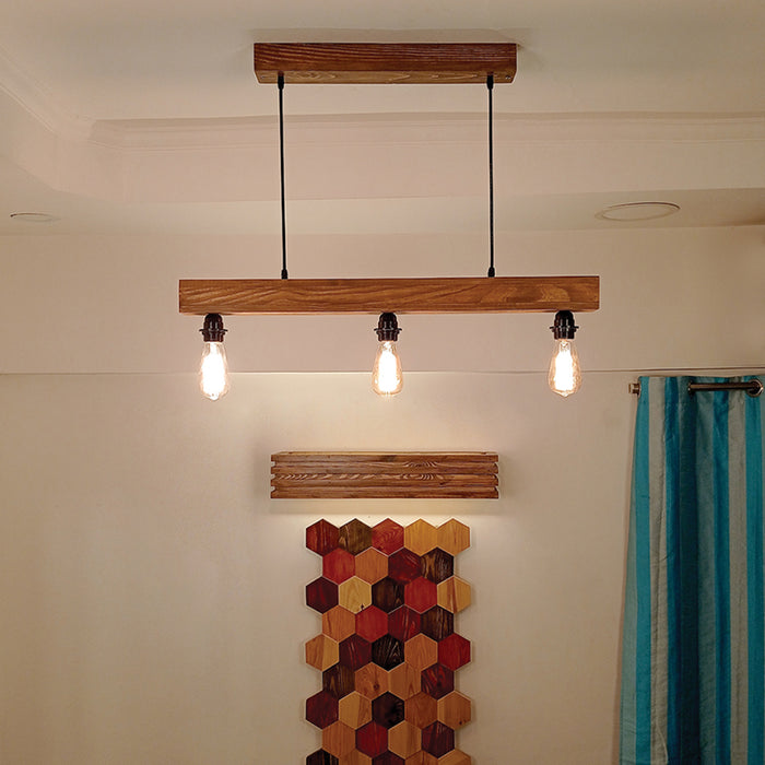 Tavern Brown Wooden Series Hanging Lamp