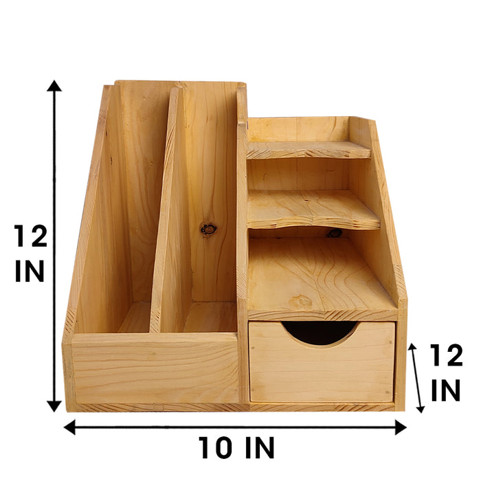 Wooden Desk Organiser 10