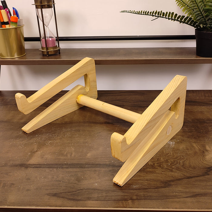 Wooden Laptop Stand 1