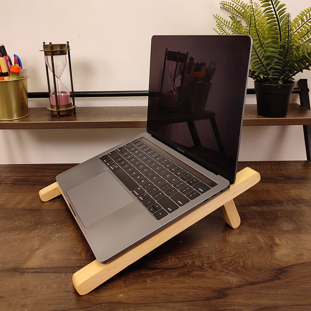 Wooden Laptop Stand 3 — Symplify