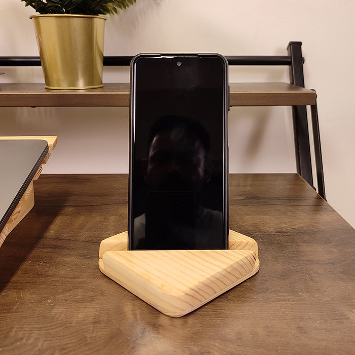 Wooden Mobile Holder 11 - Main Image