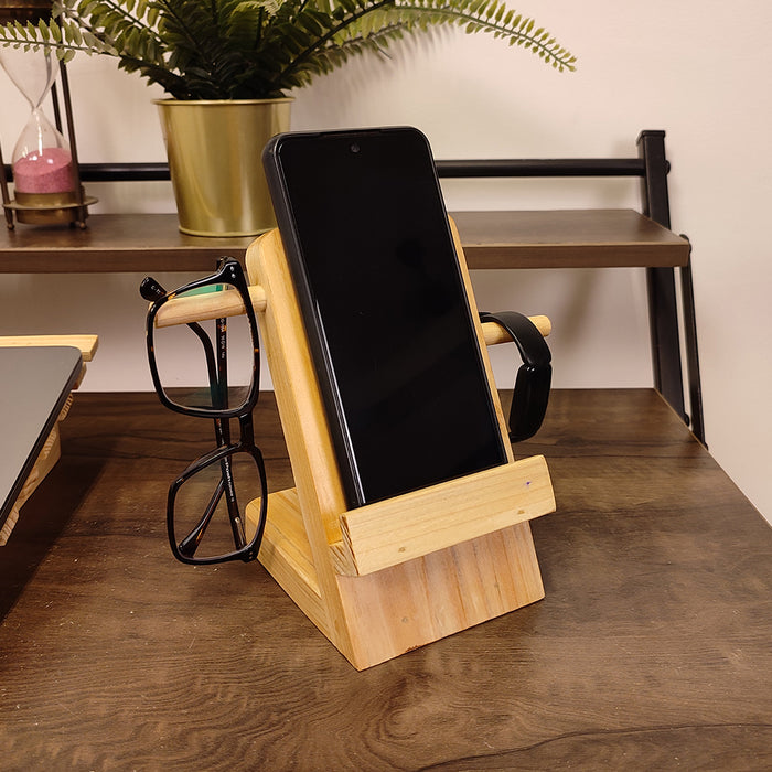 Wooden Mobile Holder